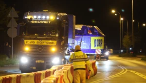 Transport przez trzy noce jechał ze Szczecina do Łodzi