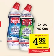 Żel do WC Kret