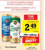 Piwo bezalkoholowe Zatecky