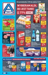Taniej nawet o 77% na codzienne zakupy - Aldi