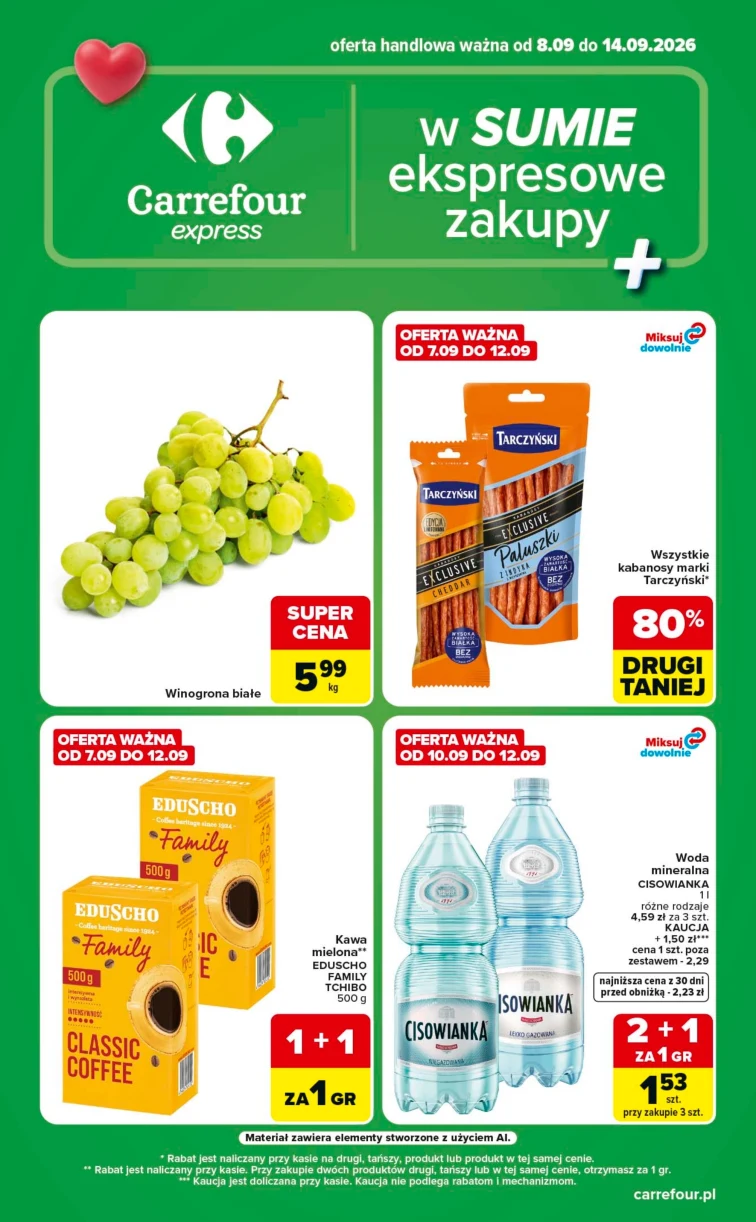 Gazetka promocyjna Carrefour Express