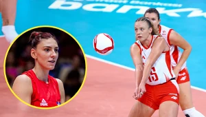 Tijana Bosković (w kółku) traktujr brąz ME jak duży sukces