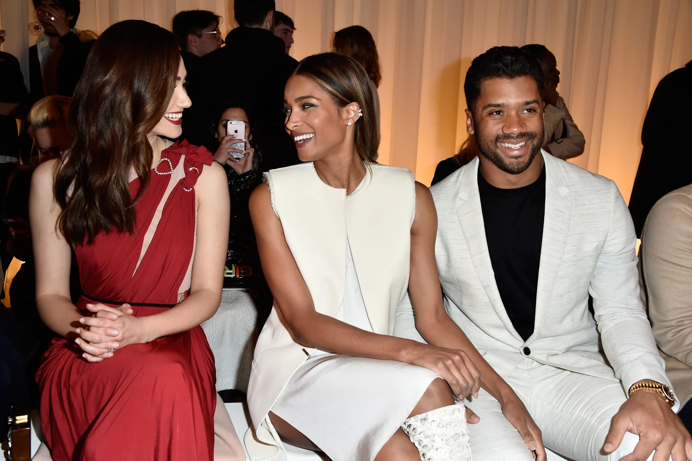 Ciara i Russel Wilson Ciara i Russell Wilson podczas oficjalnego wydarzenia.