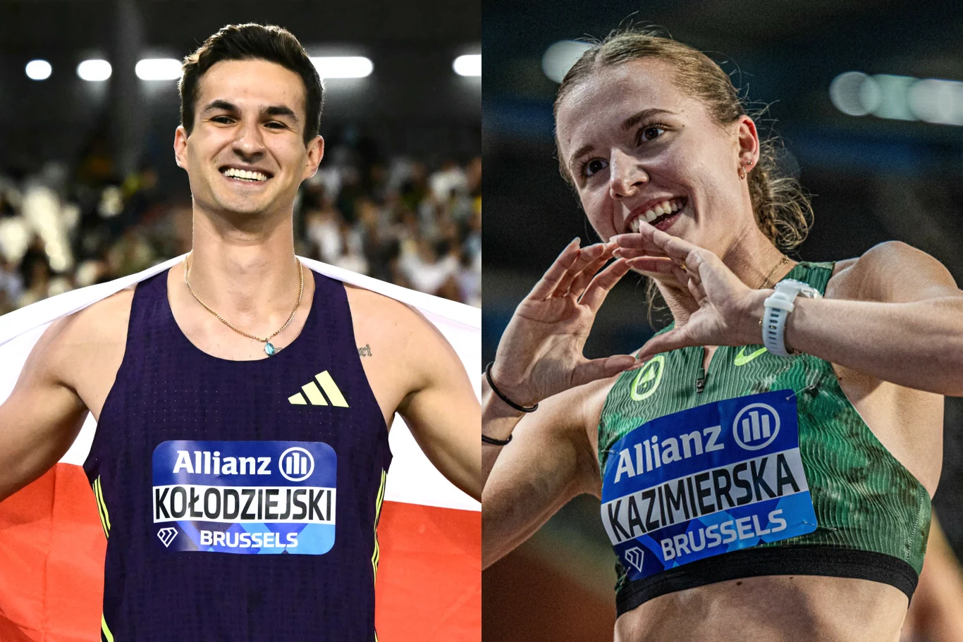 Mateusz Kołodziejski i Klaudia Kazimierska - polscy triumfatorzy Diamentowej Ligi article cover