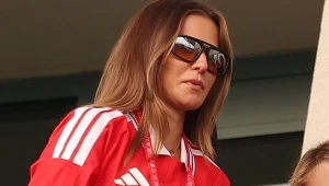 Anna Lewandowska na meczu Roberta w Chicago Fire