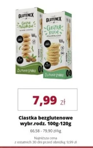 Ciastka bezglutenowe Glutenex