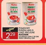 Pomidory krojone Auchan