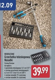 Grzechotka teleskopowa Workzone