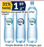 Woda Kropla beskidu