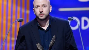 Grzegorz Dębowski z Orłem w kategorii Odkrycie roku za reżyserię filmu "Tyle co nic" (2024)