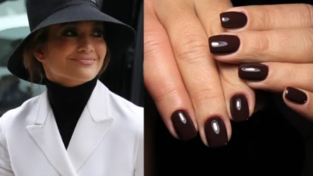 Manicurzysta Jennifer Lopez zafundował gwieździe paznokcie w kolorze czekolady. To jeden z trendów na jesień 2026