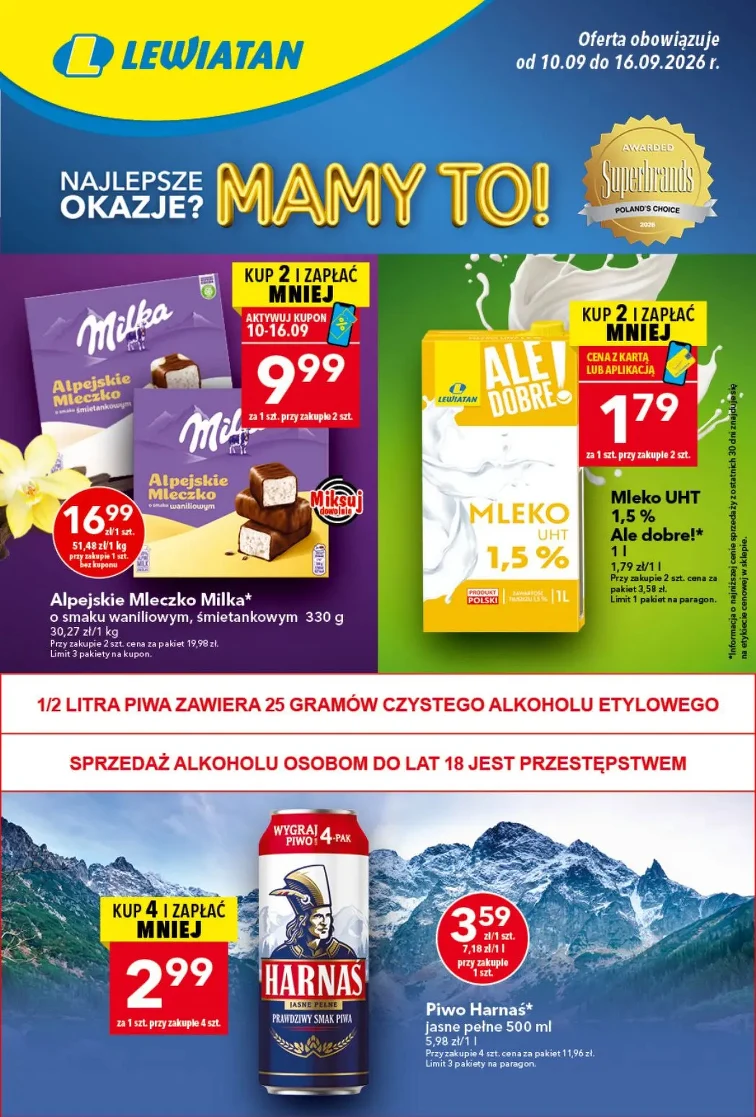 Najlepsze okazje? Mamy to! - Lewiatan