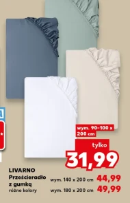 Prześcieradło z gumką Livarno