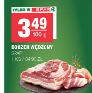 Boczek wędzony SPAR