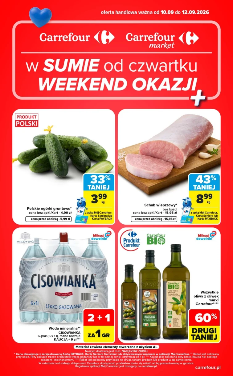 Weekend rusza pełną parą - Carrefour