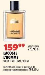 Woda toaletowa Lacoste