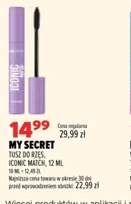 Tusz do rzęs My secret