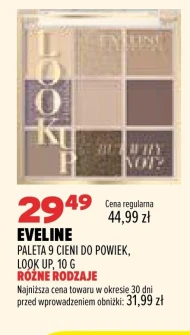 Paleta cieni do powiek Eveline