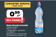 Woda niegazowana Muszyna