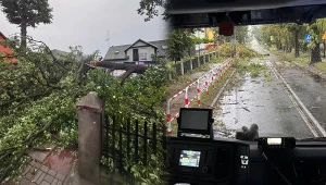 Skutki trąby powietrznej w Wielkopolsce