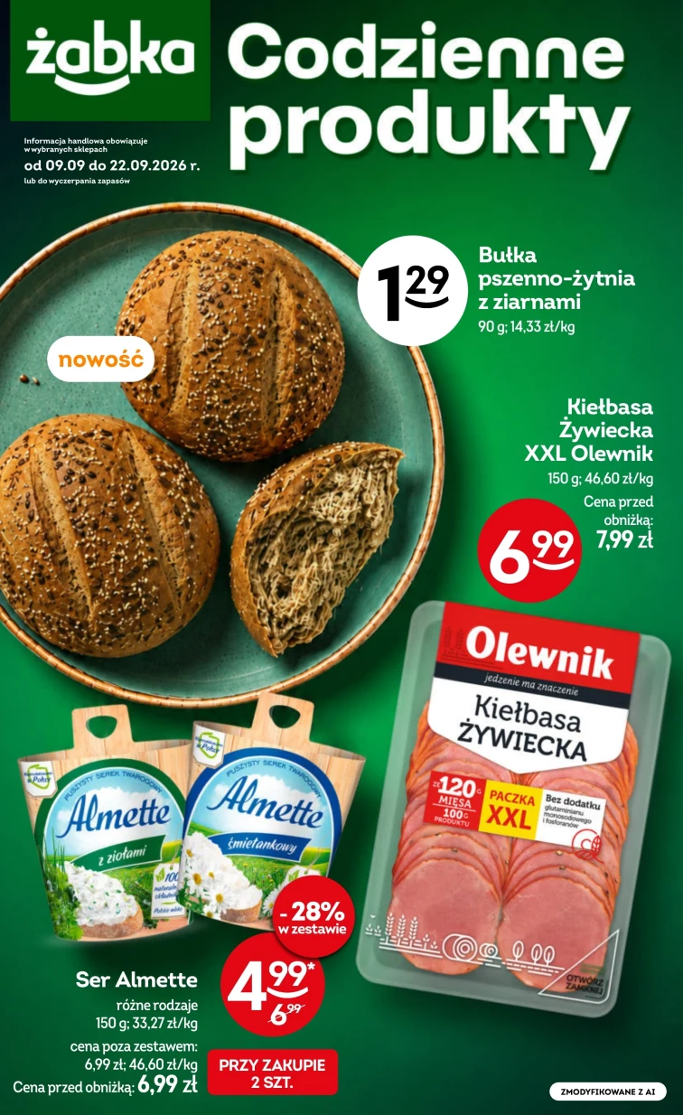 Wpadnij po coś pysznego - Żabka