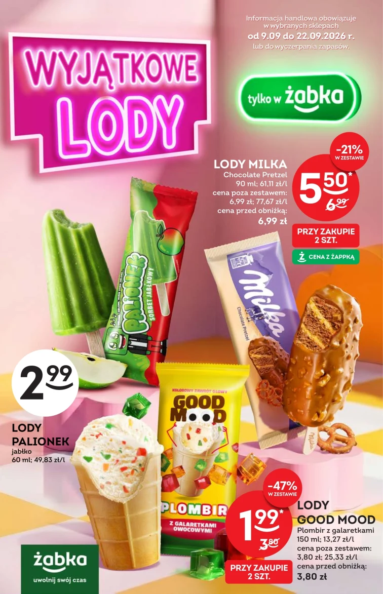 Ostatnie smaki lata - Żabka
