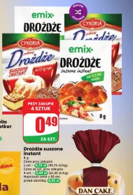 Suszone drożdże Cykoria