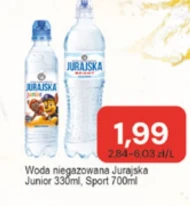 Woda niegazowana Jurajska