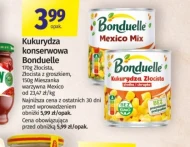 Kukurydza konserwowa Bonduelle