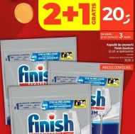 Kapsułki do zmywarki Finish