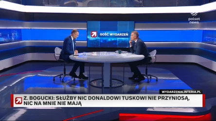 "To jest kpina". Bogucki w "Gościu Wydarzeń" o śledztwie ws. afery Zondacrypto