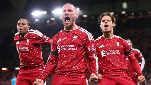 Klincz w pierwszej połowie, później prawdziwa "bomba". Anfield eksplodowało