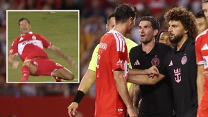 Spięcie w hicie MLS. Lewandowski padł na murawę. Kuriozalne sceny