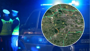 Kraków: Karambol na A4, zderzyło się pięć pojazdów