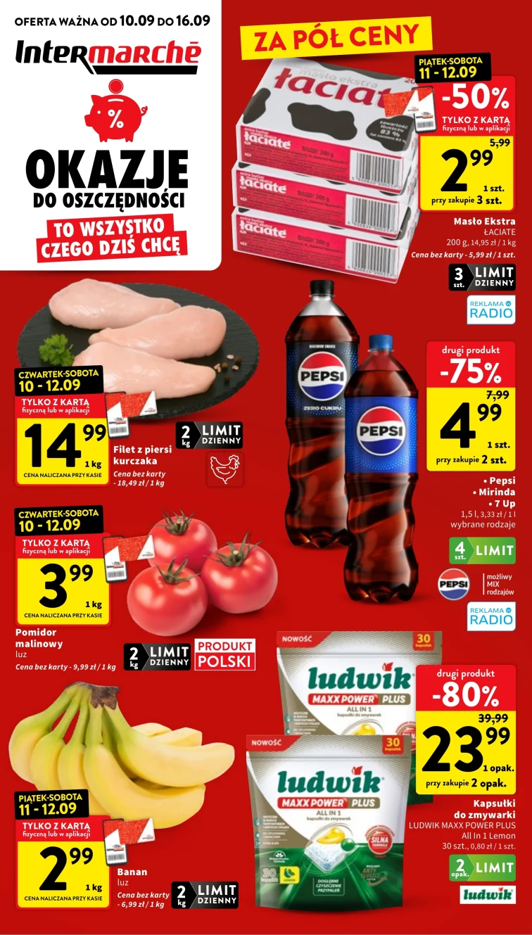 Dobre ceny na wrześniowe dni - Intermarche Super
