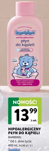 Płyn do kąpieli Bambino