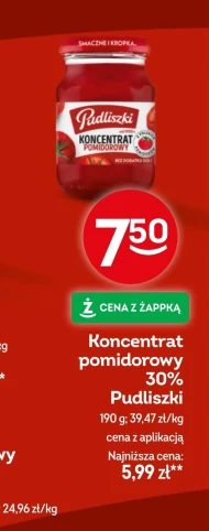 Koncentrat pomidorowy Pudliszki