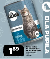 Mokra karma dla kota Kiciuś