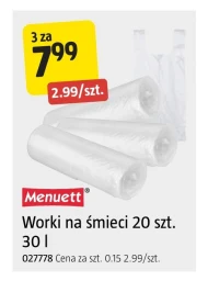 Worki na śmieci Menuett