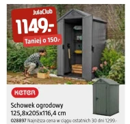 Schowek ogrodowy Keter