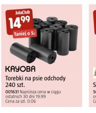 Torebki na psie odchody Kayoba