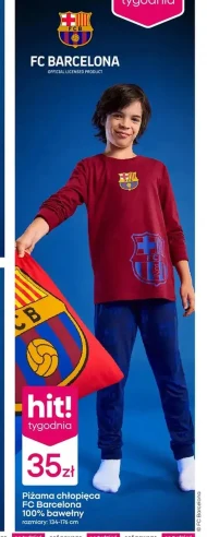 Piżama chłopięca FC Barcelona