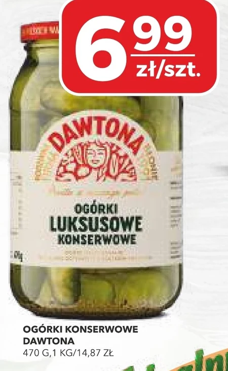 Консервовані огірки Dawtona