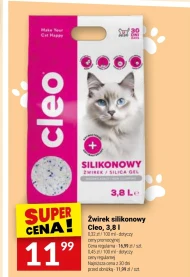 Żwirek silikonowy Cleo