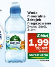 Woda mineralna Żywiec zdrój