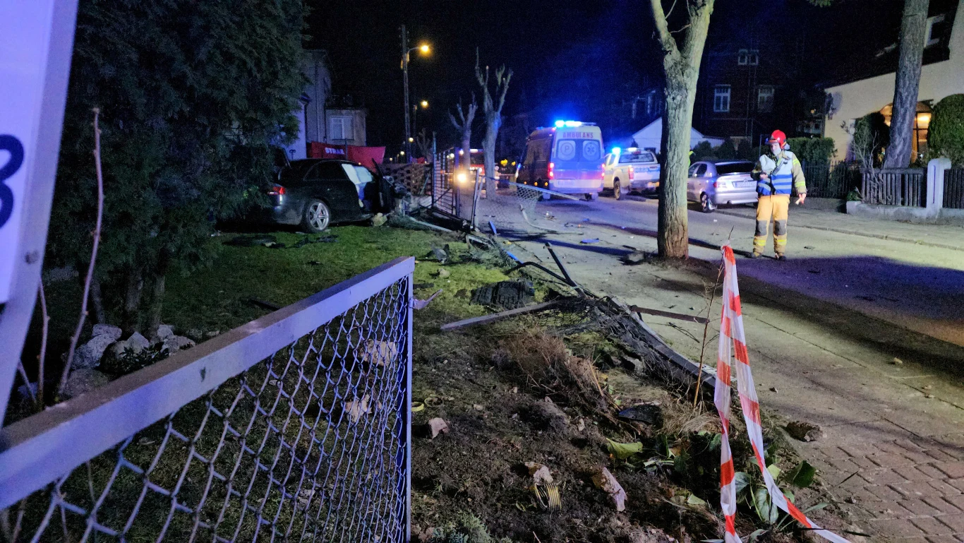 Miejsce tragicznego wypadku w Międzyzdrojach