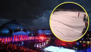 Mecz gospodarzy przerwany. Kłopoty organizatorów, siatkarze nie zawiedli