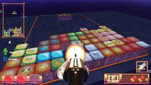 Blocks for Babies to mieszanka Tetrisa, Dooma i roguelike