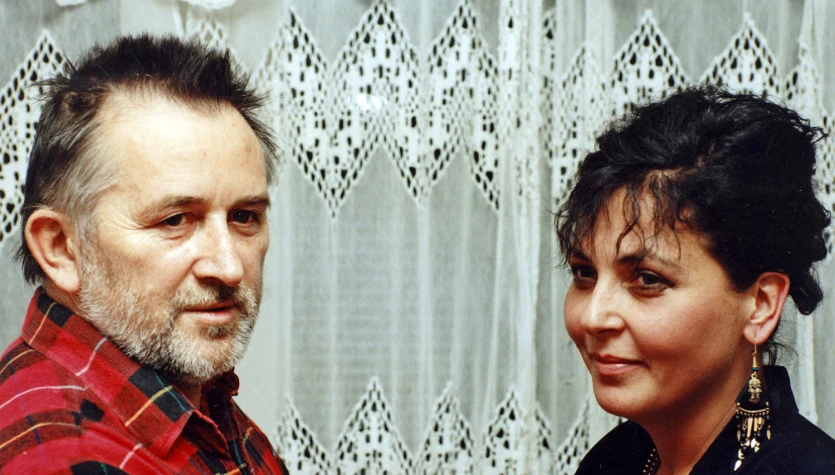 Kazimierz Kutz i Iwona Świętochowska