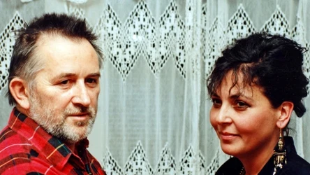 Kazimierz Kutz i Iwona Świętochowska